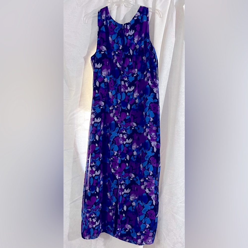 NWT  R & K Dress with sheer blouse size 18 $70 - Picture 6 of 12